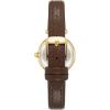 imageAnne Klein Womens Leather Strap WatchGoldBrown