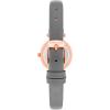 imageAnne Klein Womens Leather Strap WatchGreyRose Gold