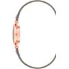 imageAnne Klein Womens Leather Strap WatchGreyRose Gold