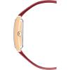 imageAnne Klein Womens Leather Strap WatchPurpleRose Gold