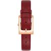 imageAnne Klein Womens Leather Strap WatchPurpleRose Gold