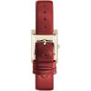 imageAnne Klein Womens Leather Strap WatchRedGold