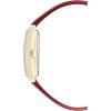 imageAnne Klein Womens Leather Strap WatchRedGold