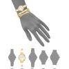 imageAnne Klein Womens Premium Crystal Accented Bangle Watch Set AK2245Gold