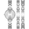 imageAnne Klein Womens Premium Crystal Accented Bangle Watch Set AK2245SilverPink
