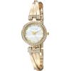 imageAnne Klein Womens Premium Crystal Accented Bangle Watch and Bracelet SetGold