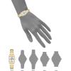 imageAnne Klein Womens Premium Crystal Accented Bracelet WatchGold
