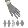 imageAnne Klein Womens Premium Crystal Accented Bracelet WatchTwo Tone