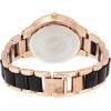 imageAnne Klein Womens Resin Bracelet WatchBlackRose Gold