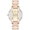 imageAnne Klein Womens Resin Bracelet WatchGoldIridescent White