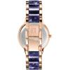 imageAnne Klein Womens Resin Bracelet WatchPearlescent NavyRose Gold