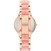 imageAnne Klein Womens Resin Bracelet WatchPearlescent PinkRose Gold