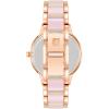 imageAnne Klein Womens Resin Bracelet WatchRose GoldIridescent