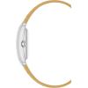 imageAnne Klein Womens Shiny CrocoGrain Leather Strap WatchTanSilver