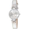 imageAnne Klein Womens Leather Strap WatchSilver