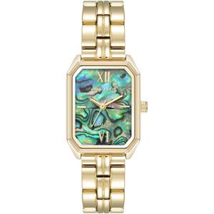 imageAnne Klein Womens Bracelet WatchGoldAbalone