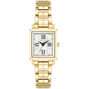 imageAnne Klein Womens Premium Crystal Accented Bracelet WatchGold