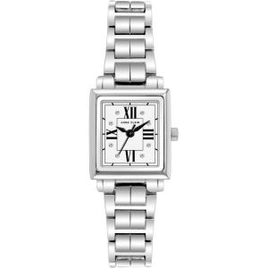 imageAnne Klein Womens Premium Crystal Accented Bracelet WatchSilver