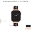 imageAnne Klein Fashion Bracelet for Apple Watch Secure Adjustable Apple Watch Replacement Band Fits Most WristsBlackRose Gold