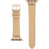 imageAnne Klein Leather Fashion Band for Apple Watch Secure Adjustable Apple Watch Band Replacement Fits Most WristsBlush PinkRose Gold