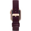imageAnne Klein Leather Fashion Band for Apple Watch Secure Adjustable Apple Watch Band Replacement Fits Most WristsPurpleRose Gold