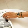 imageAnne Klein Womens Bangle Watch and Bracelet SetGoldBlack