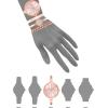 imageAnne Klein Womens Bangle Watch and Bracelet SetRose GoldBlush Pink