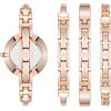 imageAnne Klein Womens Bangle Watch and Bracelet SetRose GoldBlush Pink LabGrown
