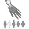 imageAnne Klein Womens Bangle Watch and Bracelet SetSilver