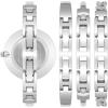 imageAnne Klein Womens Bangle Watch and Bracelet SetSilverLight Blue