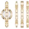 imageAnne Klein Womens Bangle Watch and Bracelet SetWhiteGold LabGrown
