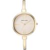 imageAnne Klein Womens Bangle Watch and Premium Crystal Accented Bracelet SetGoldPink