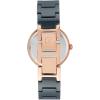 imageAnne Klein Womens Black Ceramic Bracelet Watch with Diamond AccentNavy BlueRose Gold