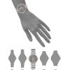 imageAnne Klein Womens Black Ceramic Bracelet Watch with Diamond AccentTaupeRose Gold