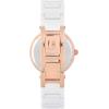 imageAnne Klein Womens Black Ceramic Bracelet Watch with Diamond AccentWhiteRose Gold