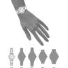 imageAnne Klein Womens Date Function Bracelet WatchSilver