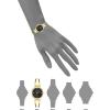 imageAnne Klein Womens Genuine Diamond Dial Bangle WatchGoldBlack