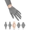 imageAnne Klein Womens Genuine Diamond Dial Bangle WatchRose GoldBlush Pink