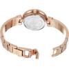 imageAnne Klein Womens Genuine Diamond Dial Bangle WatchRose GoldBurgundy