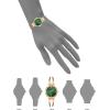 imageAnne Klein Womens Genuine Diamond Dial Bangle WatchRose GoldGreen