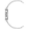 imageAnne Klein Womens Genuine Diamond Dial Bangle WatchSilverBurgundy