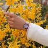 imageAnne Klein Womens Genuine Diamond Dial Bracelet WatchPurpleGold