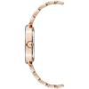 imageAnne Klein Womens Genuine Diamond Dial Bracelet WatchRose GoldBurgundy