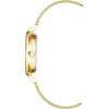 imageAnne Klein Womens Glitter Accented Mesh Bracelet WatchGold