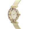 imageAnne Klein Womens Glitter Accented Mesh Bracelet WatchGold