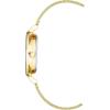 imageAnne Klein Womens Glitter Accented Mesh Bracelet WatchGoldBlack