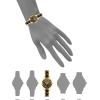 imageAnne Klein Womens Resin Bracelet WatchBrownGold