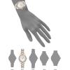 imageAnne Klein Womens Resin Bracelet WatchRose GoldTaupe