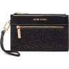 imageAnne Klein Ak 2 Piece Gift Set with Rhinestone Zip Clutch and Card CaseBlack