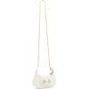 imageAnne Klein Crystal Horsebit Mini Top Handle with Convertible StrapAnne White